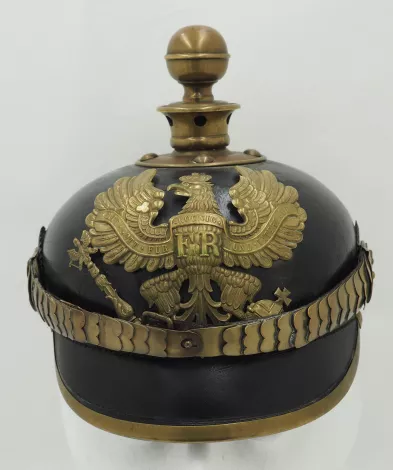 Prussian Field Artillery Enlisted Pickelhaube Visuel