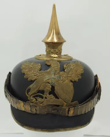 Baden Landwehr Infantry Officers Pickelhaube Visuel