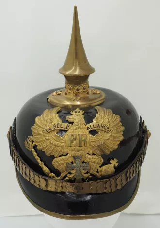 Prussian / Nassauisches 87th Infantry Regiment Res. Officer Pickehaube Visuel