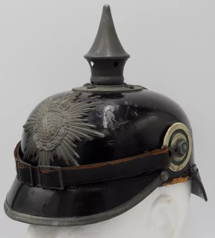 Saxon Model 1915 Enlisted Pickelhaube - Headgear - Age of Kings Militaria