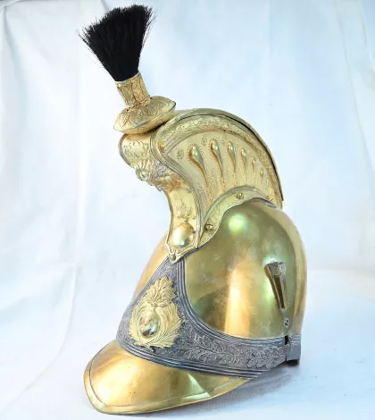 French Carabinier Officer Helmet - used by Fireman... Visuel