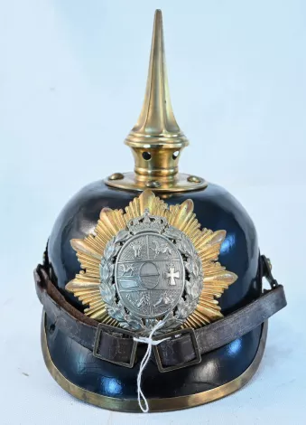 Mecklenburg Schwerin Enlisted Infantry Pickelhaube Visuel