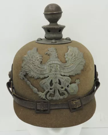 Prussian Felt Ersatz Artillery Pickelhaube - Model 1915 Visuel